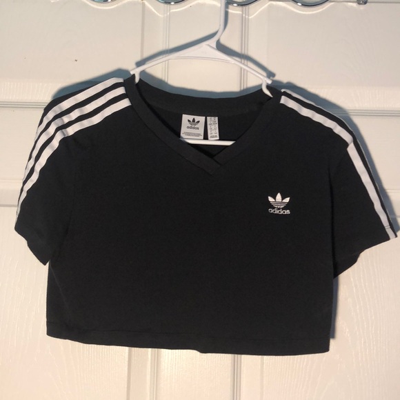 adidas Tops - Cropped Adidas Shirt